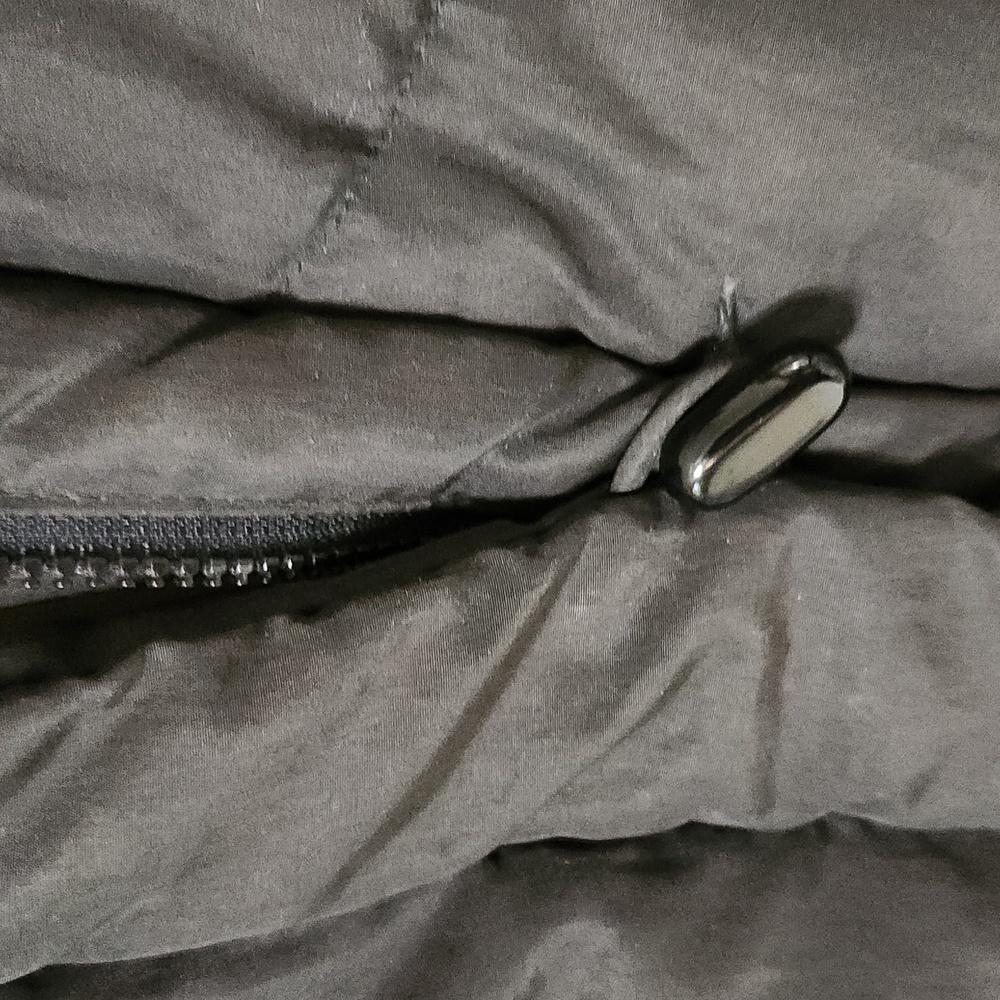Full Length Down Coat, black - Picture 3 of 5